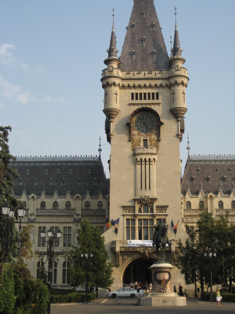 The Palace of Culture in Iasi, Romania