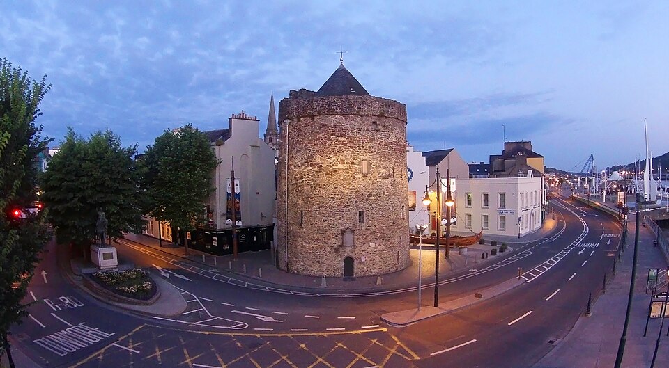 Reginald's Tower on the quay in Waterford, Ireland