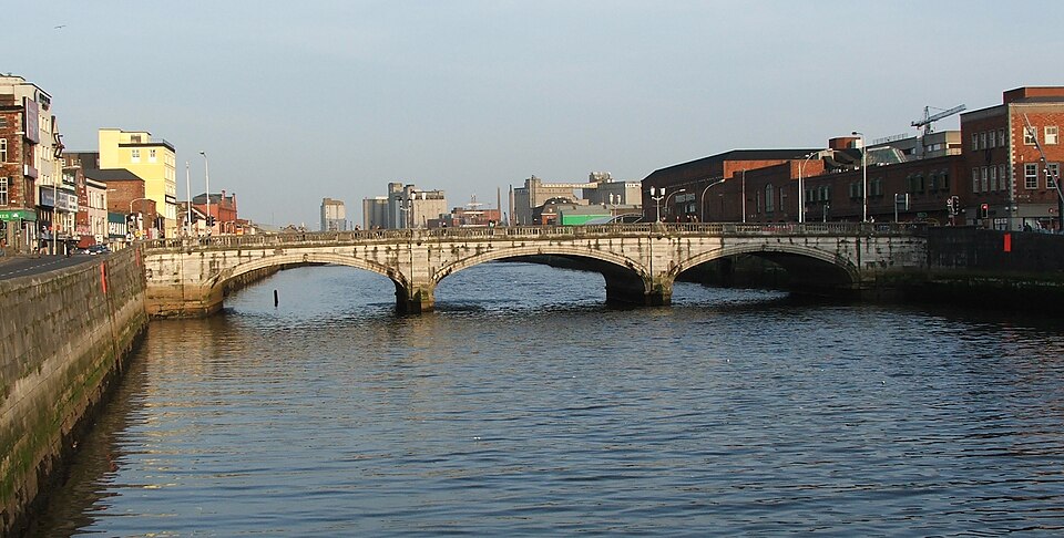 St Patrick's Bridge over the River Lee in Cork, Ireland
