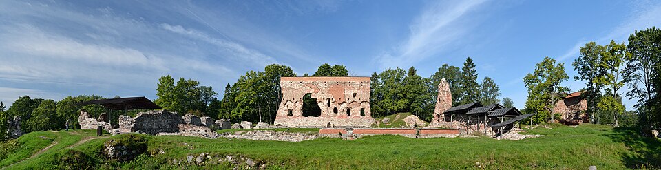 Ruins of the Viljandi Order Castle, Estonia