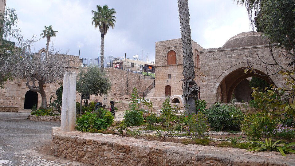 Courtyard of the Agia Napa Monastery, Cyprus