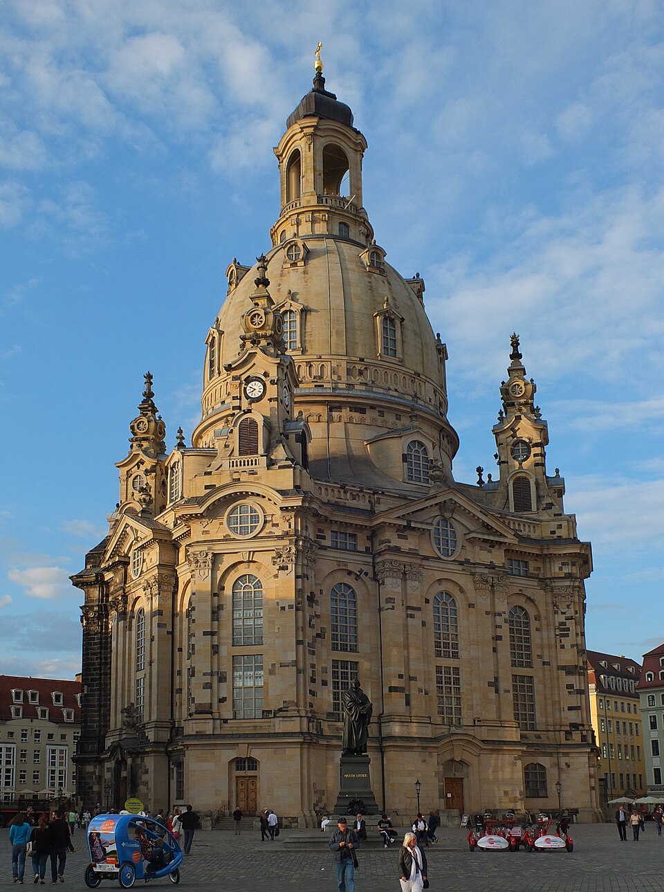 Dresden old town with the Frauenkirche, Germany