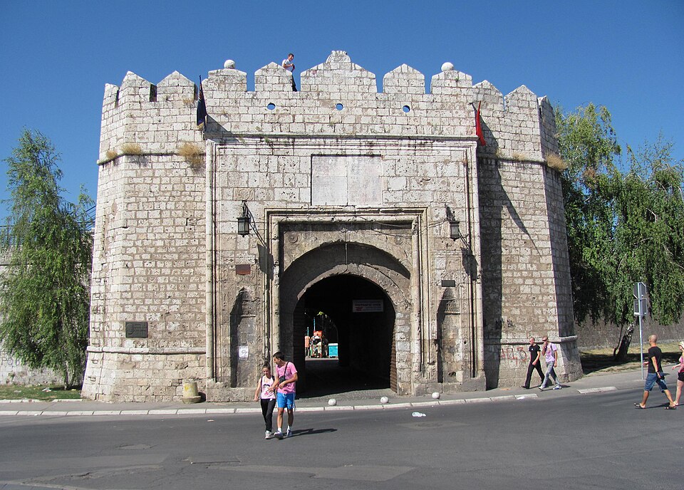 The gate of Nis Fortress, Serbia