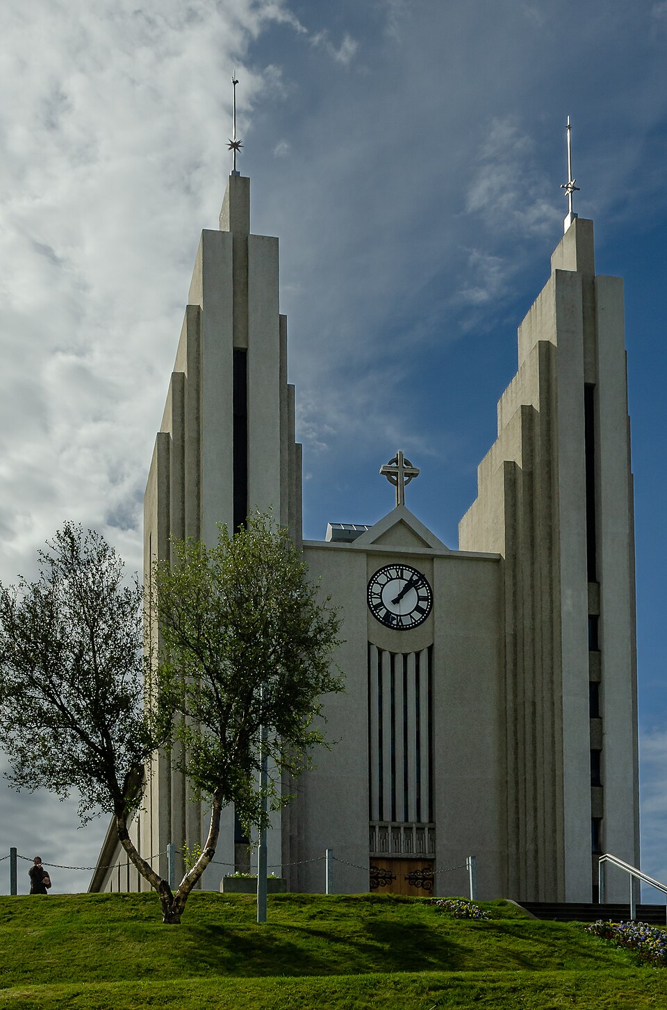 Akureyri Church, northern Iceland