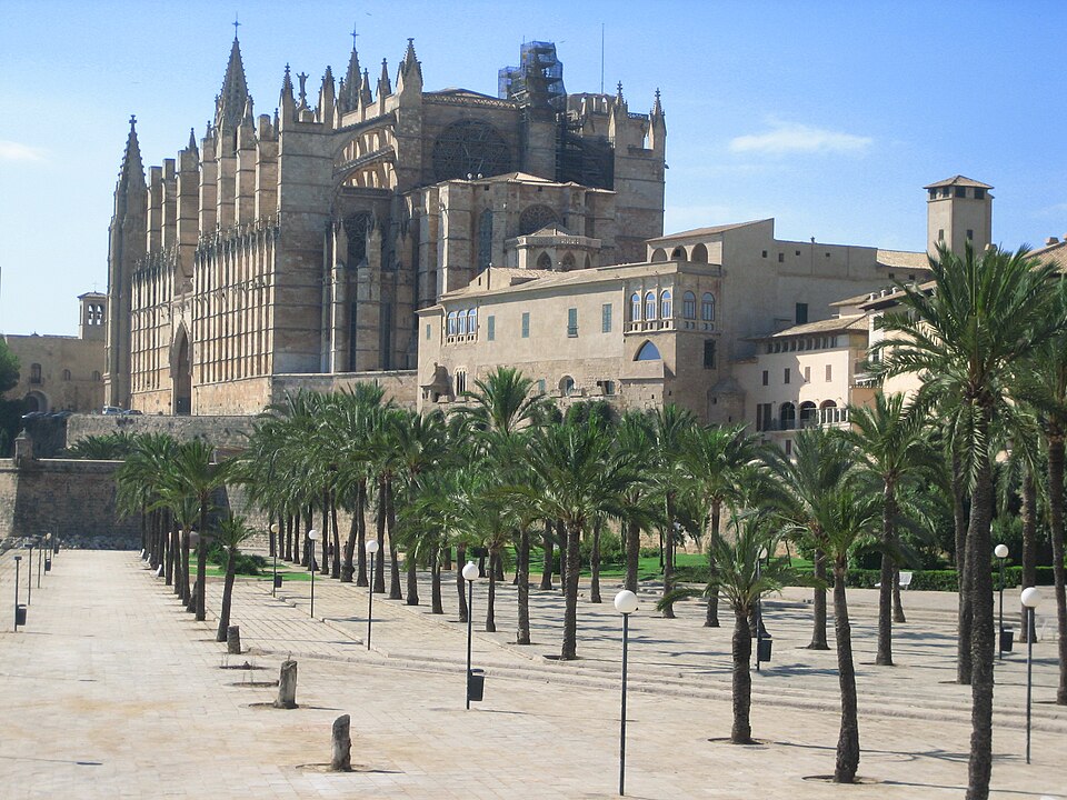 La Seu Cathedral in Palma de Mallorca, Spain