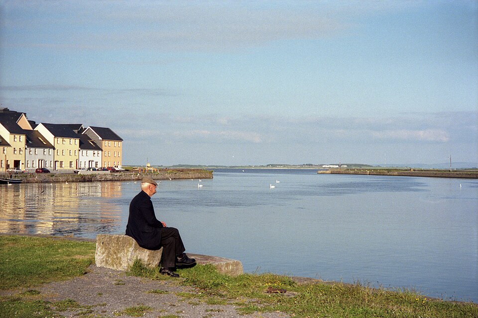 The River Corrib in Galway, Ireland