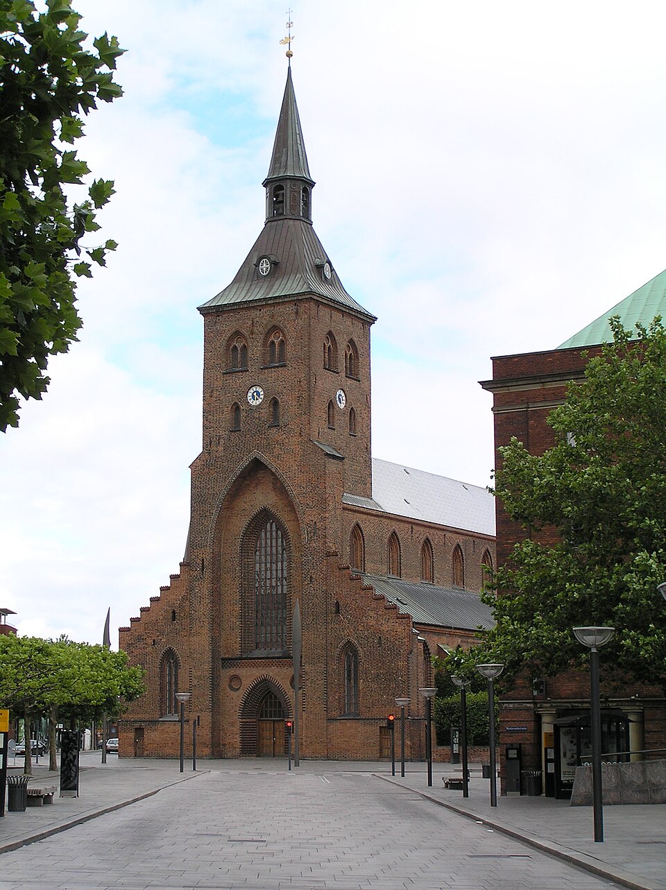 Sankt Knuds Kirke in central Odense, Denmark