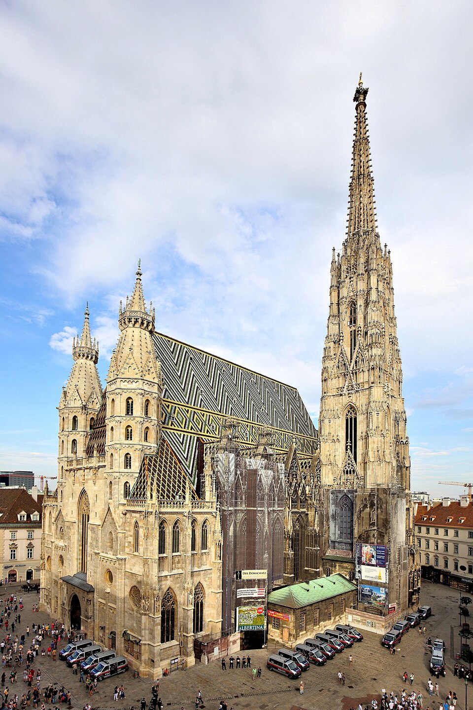 St Stephen's Cathedral in central Vienna, Austria