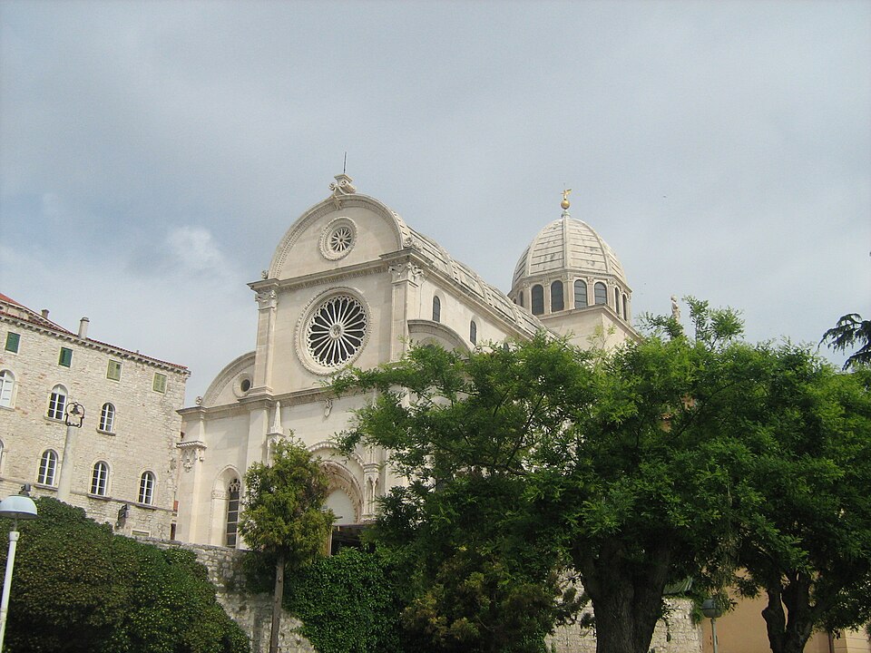 Cathedral of St James in Sibenik old town, Croatia