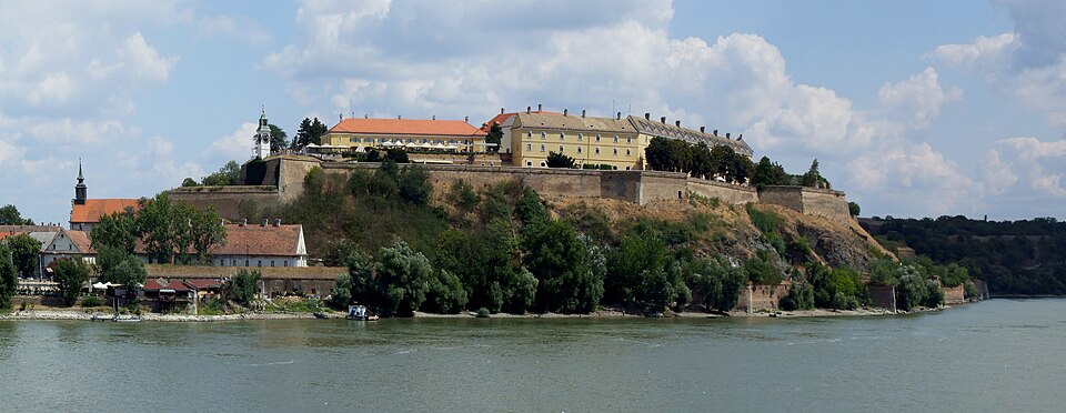 Petrovaradin Fortress on the Danube near Novi Sad, Serbia
