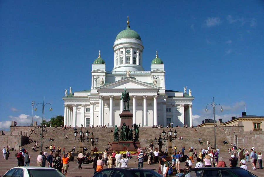 Helsinki Cathedral and Senate Square, Finland