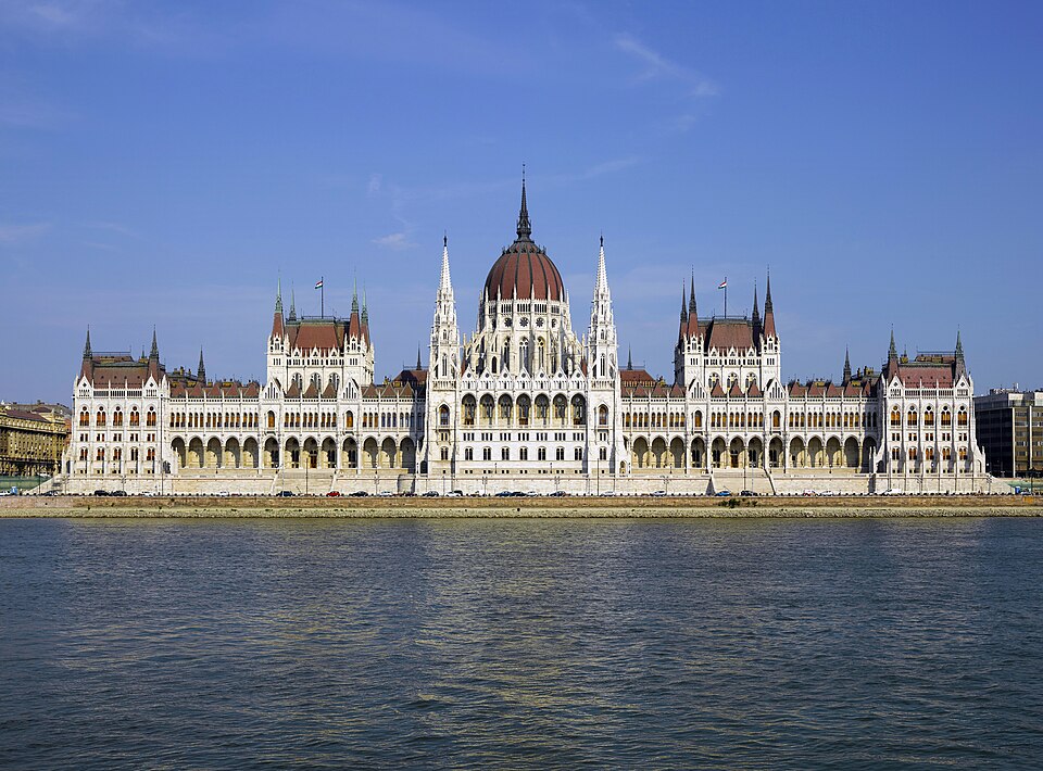 The Hungarian Parliament on the Danube, Budapest