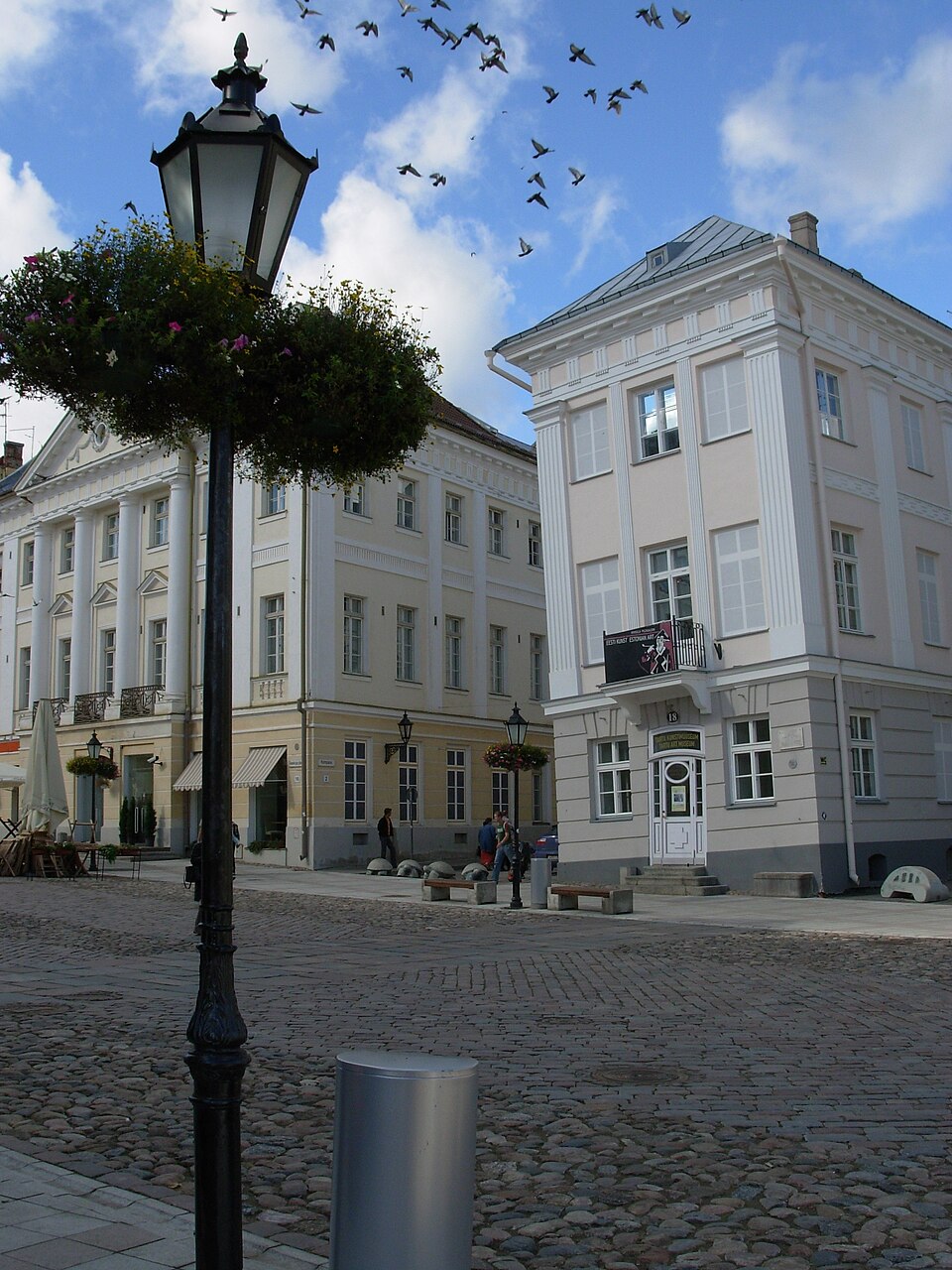 Town Hall Square in Tartu, Estonia