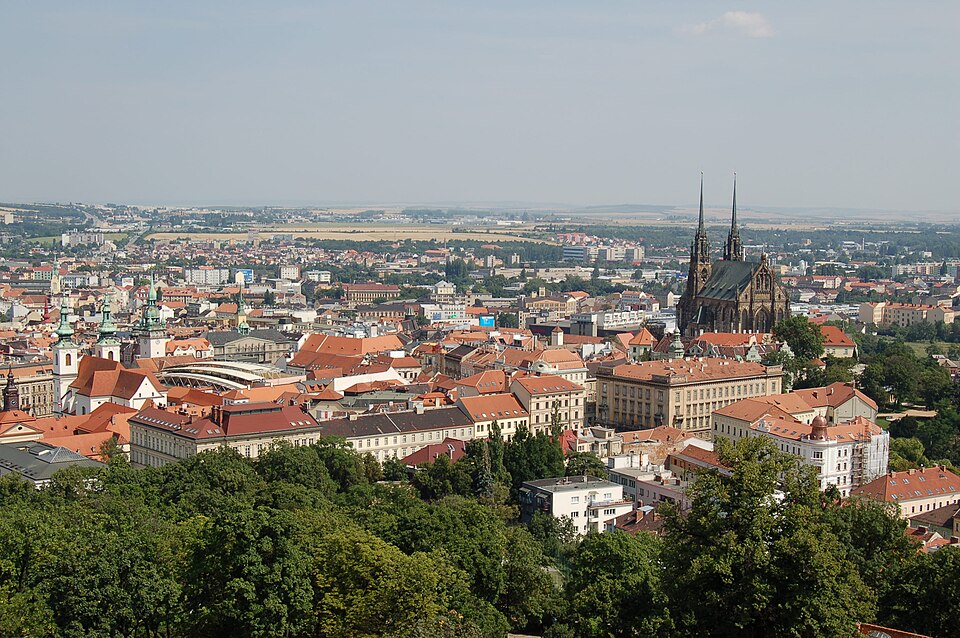 View of Brno from Spilberk Castle, Czechia